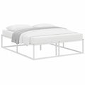 Bettgestell – 140 × 200 cm, mit Lattenrost, aus Metall