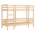Etagenbett – 80 × 200 cm, mit Lattenrost, aus Massivholz und Kiefernholz