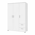 Kleiderschrank – 115 × 191 × 55 cm, mit Stauraum, mit mehreren Türen, für Jugendzimmer