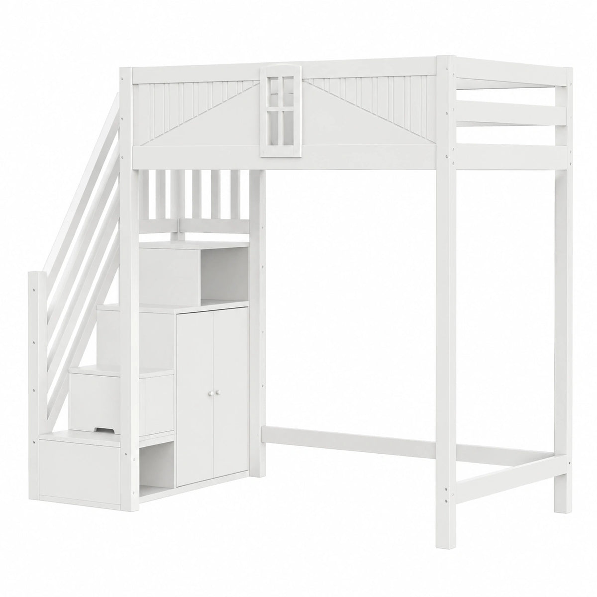 Hochbett – 90 × 200 cm