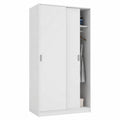 Kleiderschrank – 100 × 200 × 50 cm, mit Stauraum, für Schlafzimmer