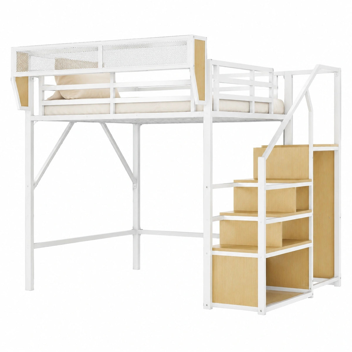 Kinderbett – 140 × 200 cm, mit Lattenrost